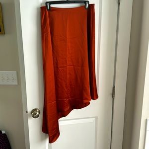 Silk skirt in Rooibos tea